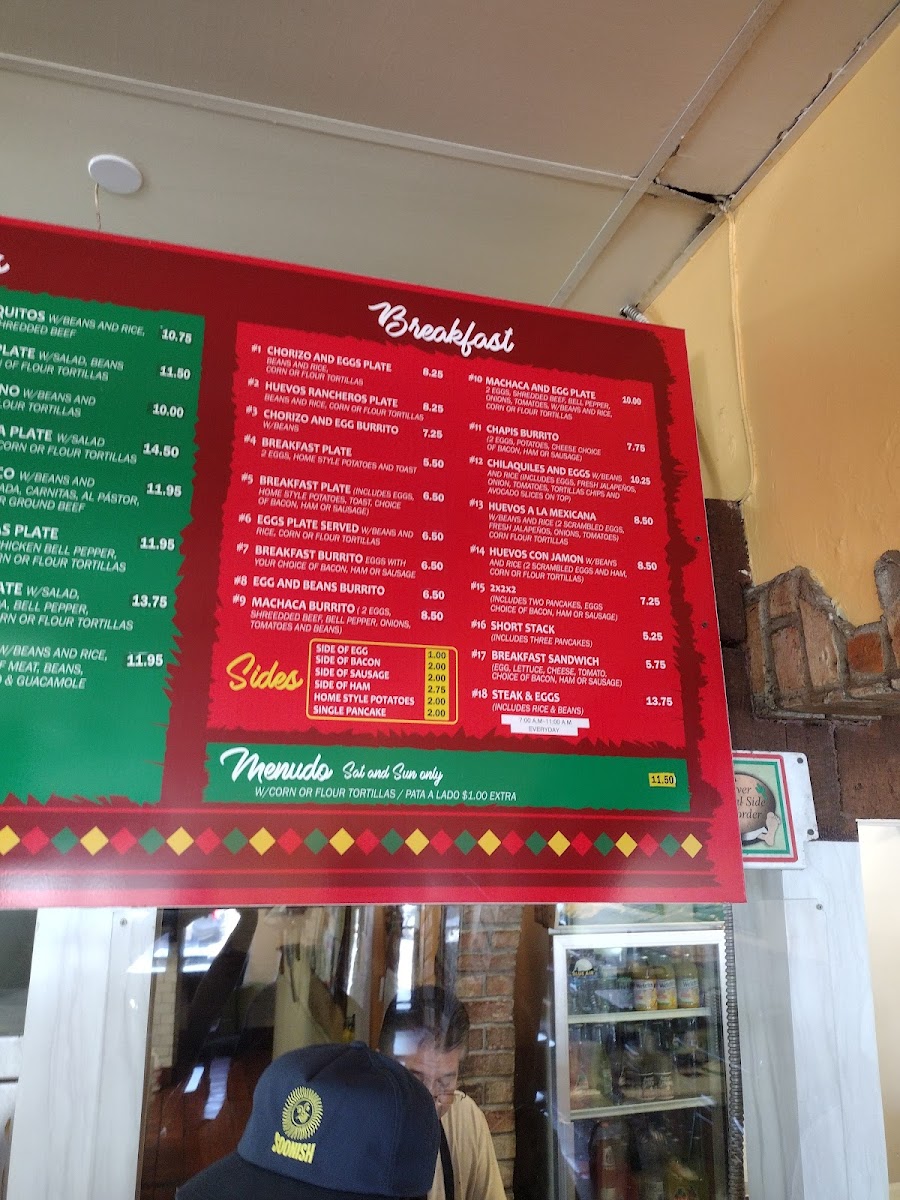 Campos Tacos Menu - Image 3